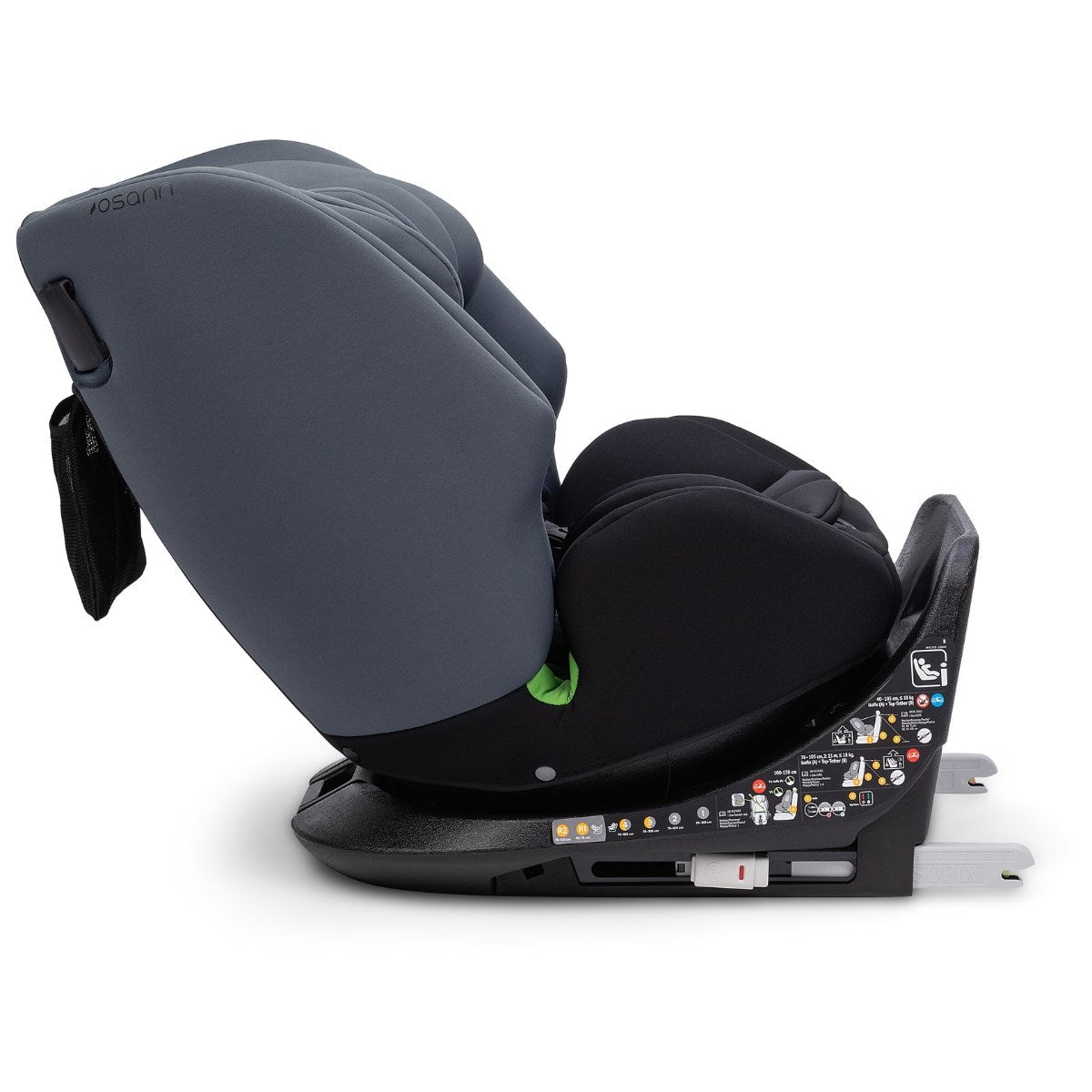 Osann One 360 Nero Rotating i-Size Car Seat, 40-150cm 0-12 years