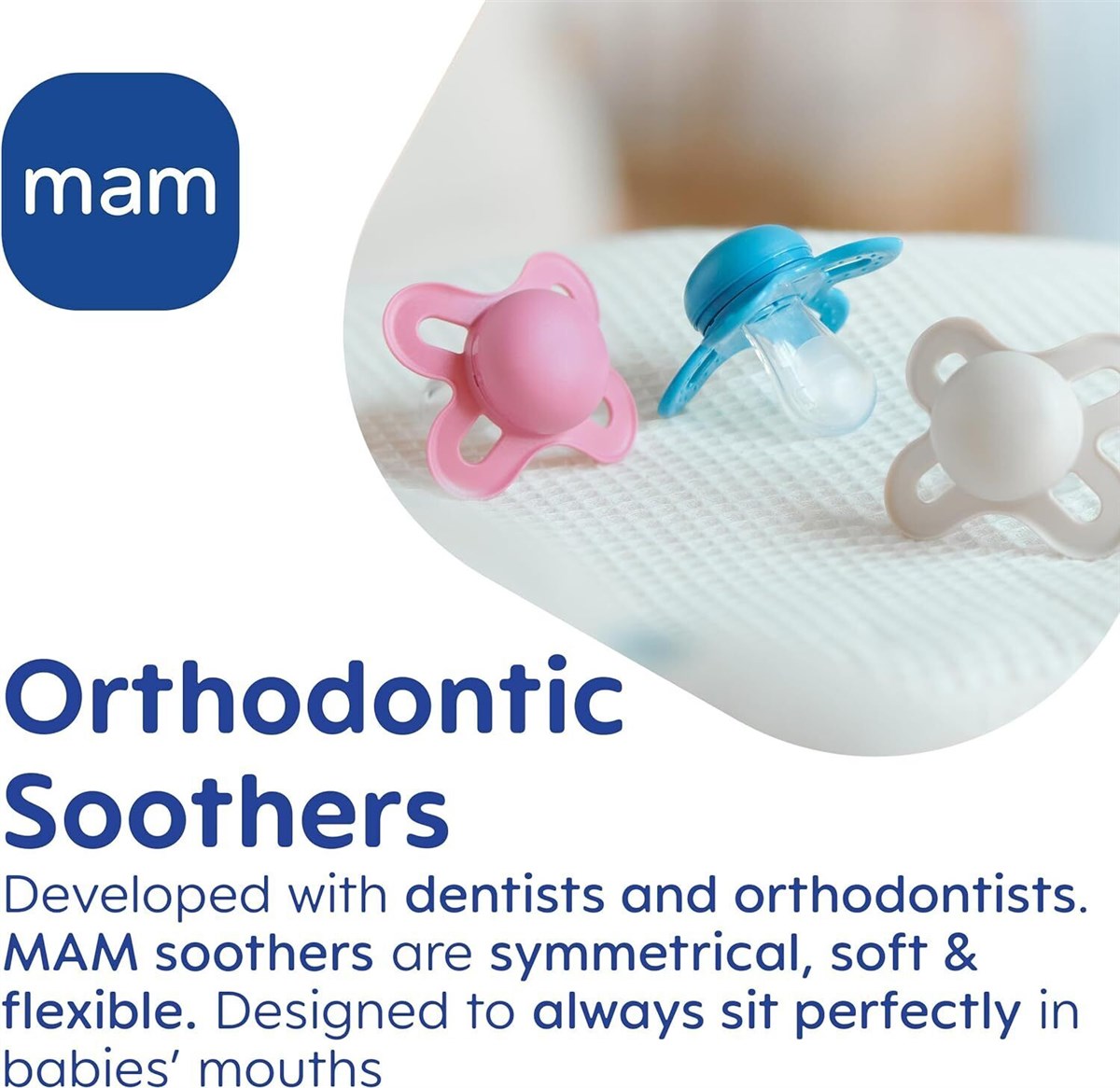 MAM Pure Night 6+M Soother 2pk - Girl