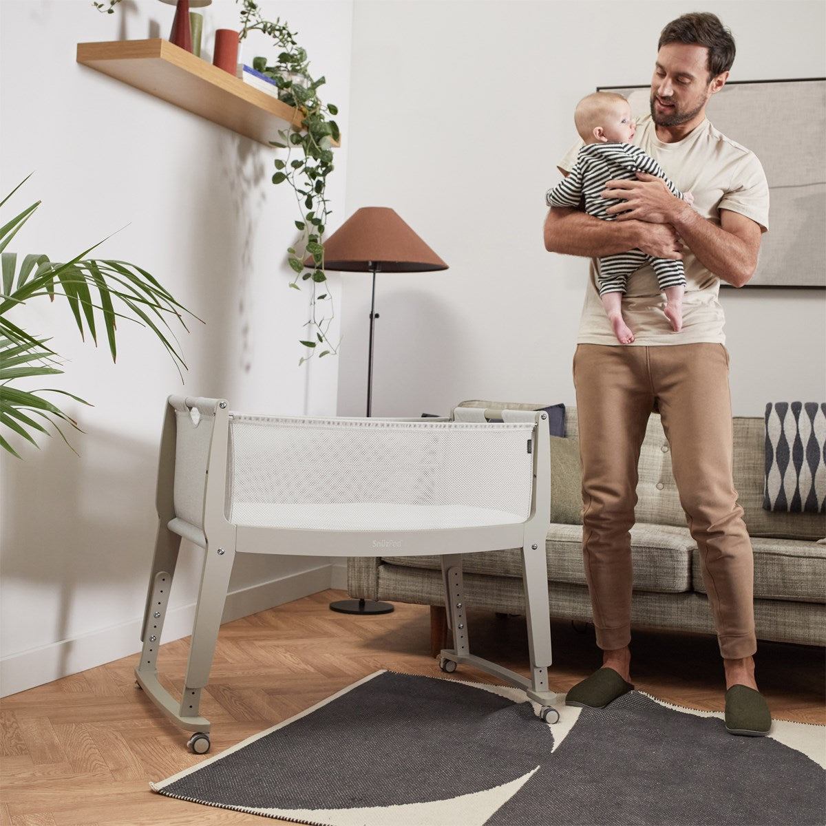 Snuz Snuzpod Studio Bedside Crib