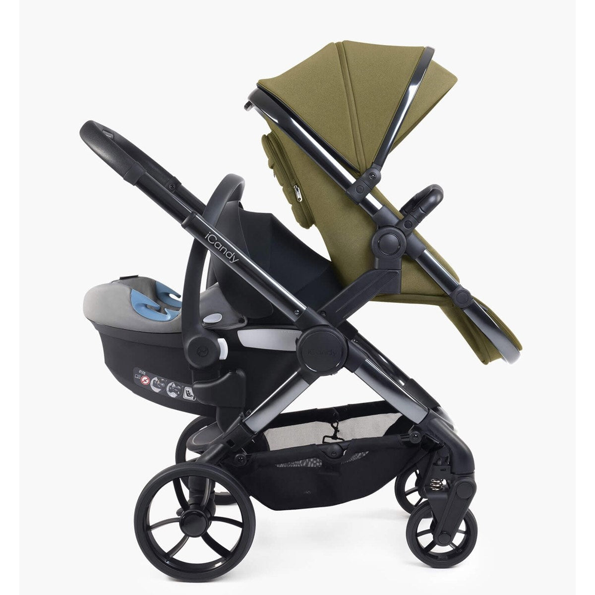 iCandy Peach 7 Pushchair and Carrycot - Double