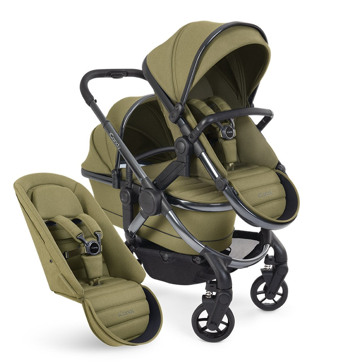 iCandy Peach 7 Pushchair and Carrycot - Double