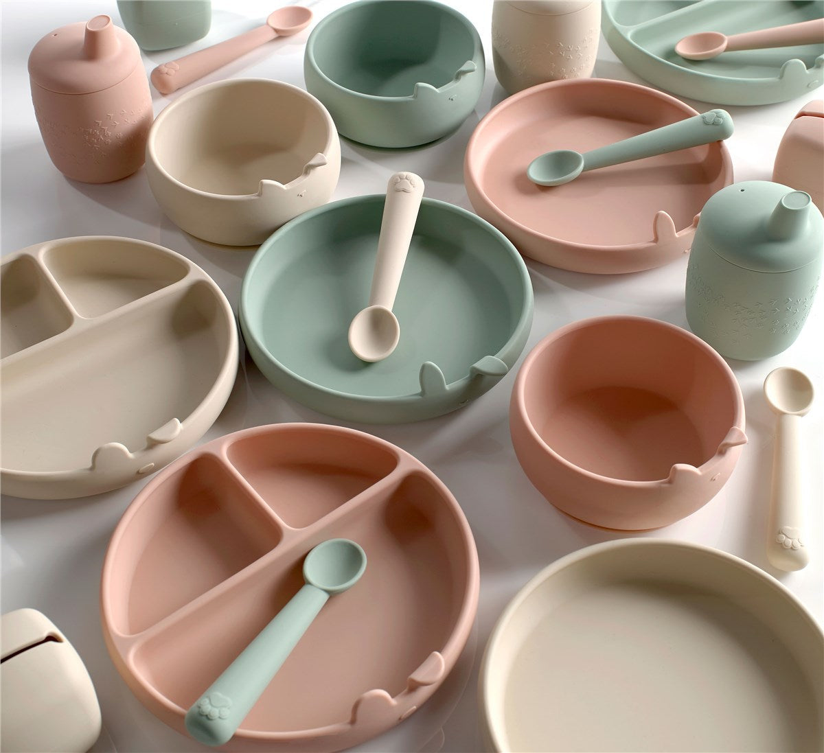 Jane Complete 4-Piece Silicone Dinner Set for Babies