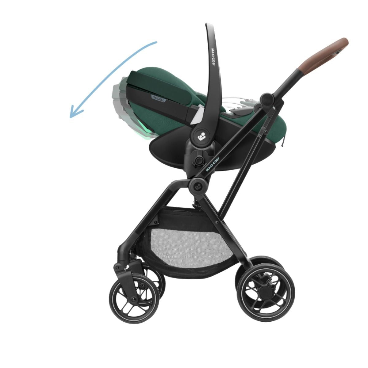 Maxi-Cosi Pebble 360 Pro And Family Fix 360 Base - Essential Green