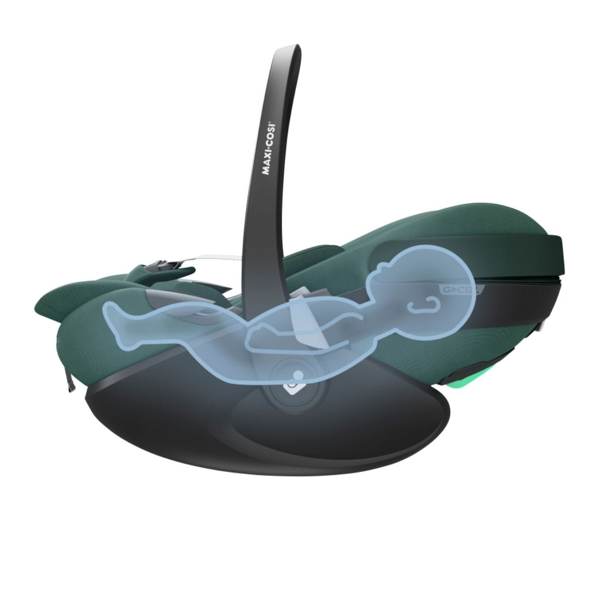 Maxi-Cosi Pebble 360 Pro And Family Fix 360 Base - Essential Green
