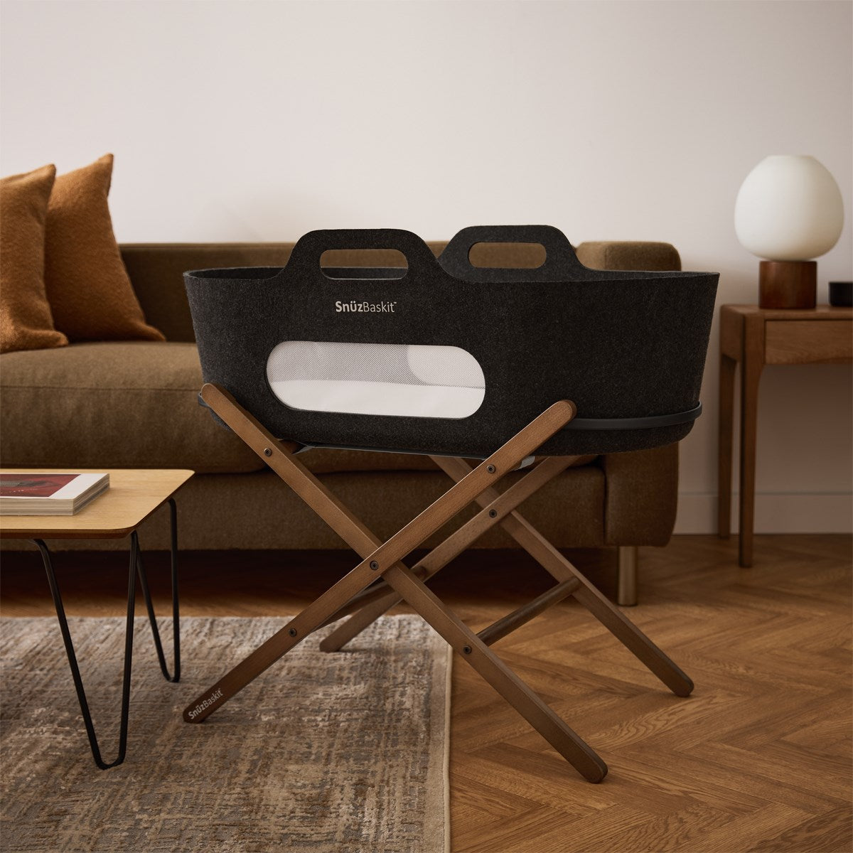 Snuz SnuzBaskit Moses Basket & Stand