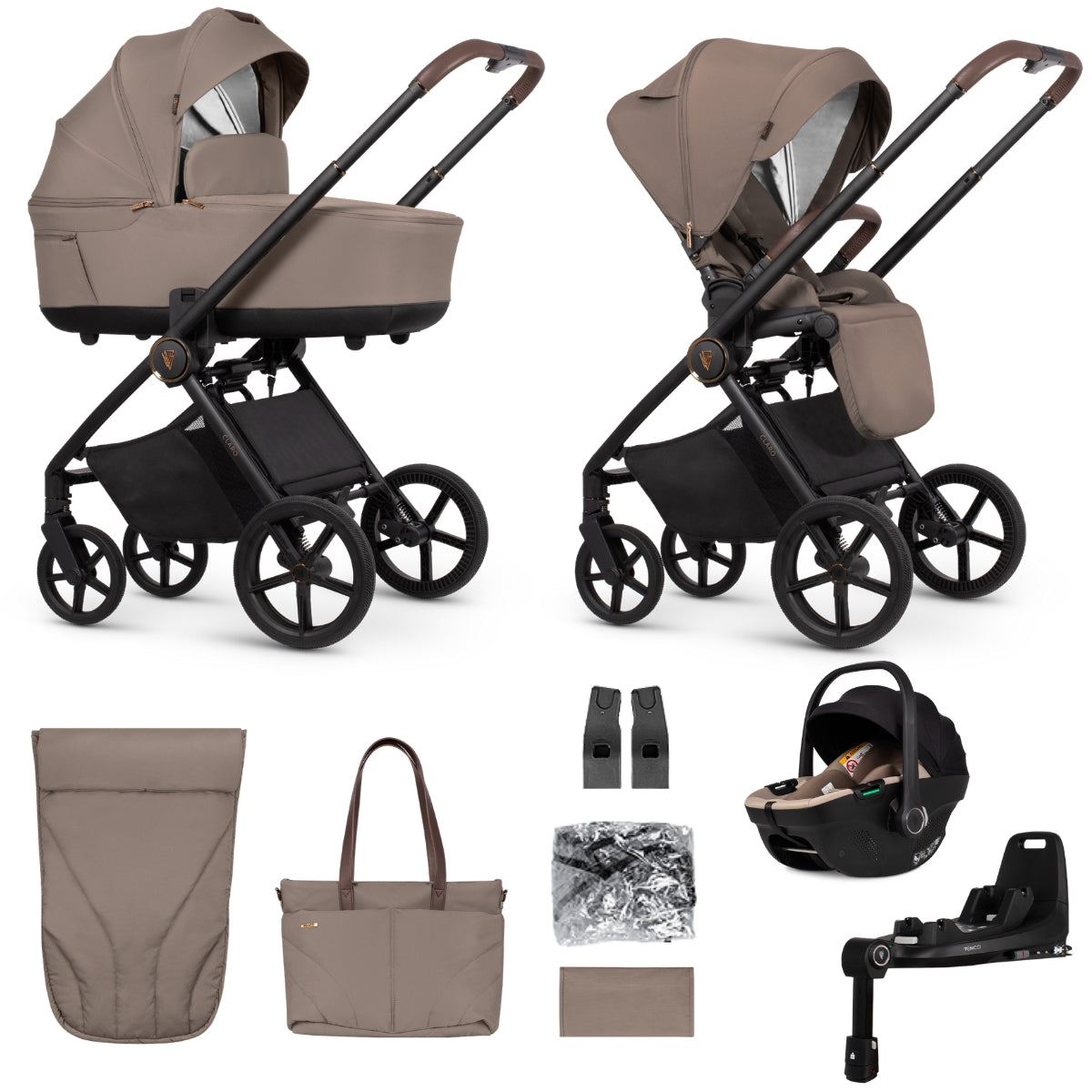 Venicci Claro 3in1 Plus Tiago 360 Car Seat and Base