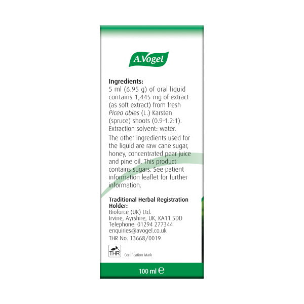 A Vogel Bronchosan Pine Cough Syrup