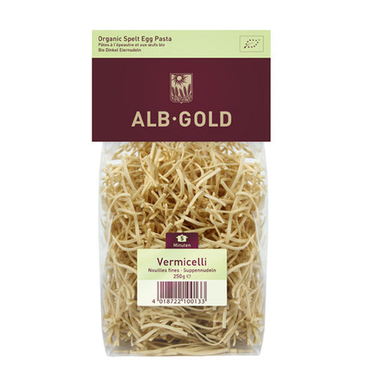 Alb Gold Organic Spelt Egg Vermicelli