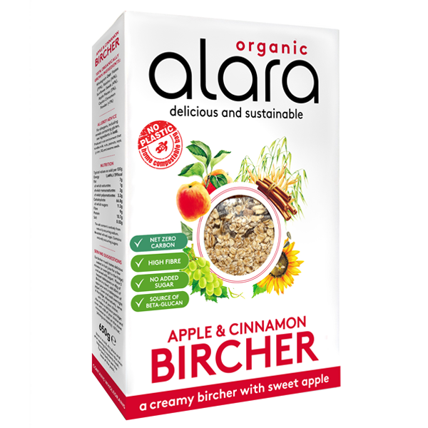 Alara Organic Apple & Cinnamon Bircher