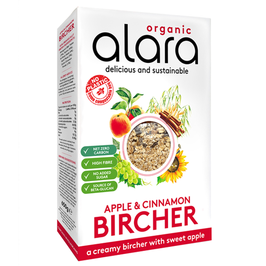 Alara Organic Apple & Cinnamon Bircher