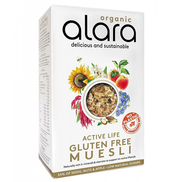 Alara Organic Active Life Gluten Free Muesli
