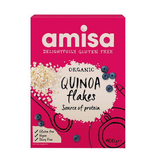 Amisa Organic Gluten Free Quinoa Flakes
