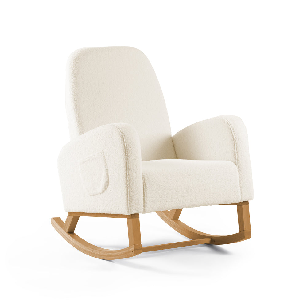 Amana Aura Nursing Chair & Stool - Dune/Yobina