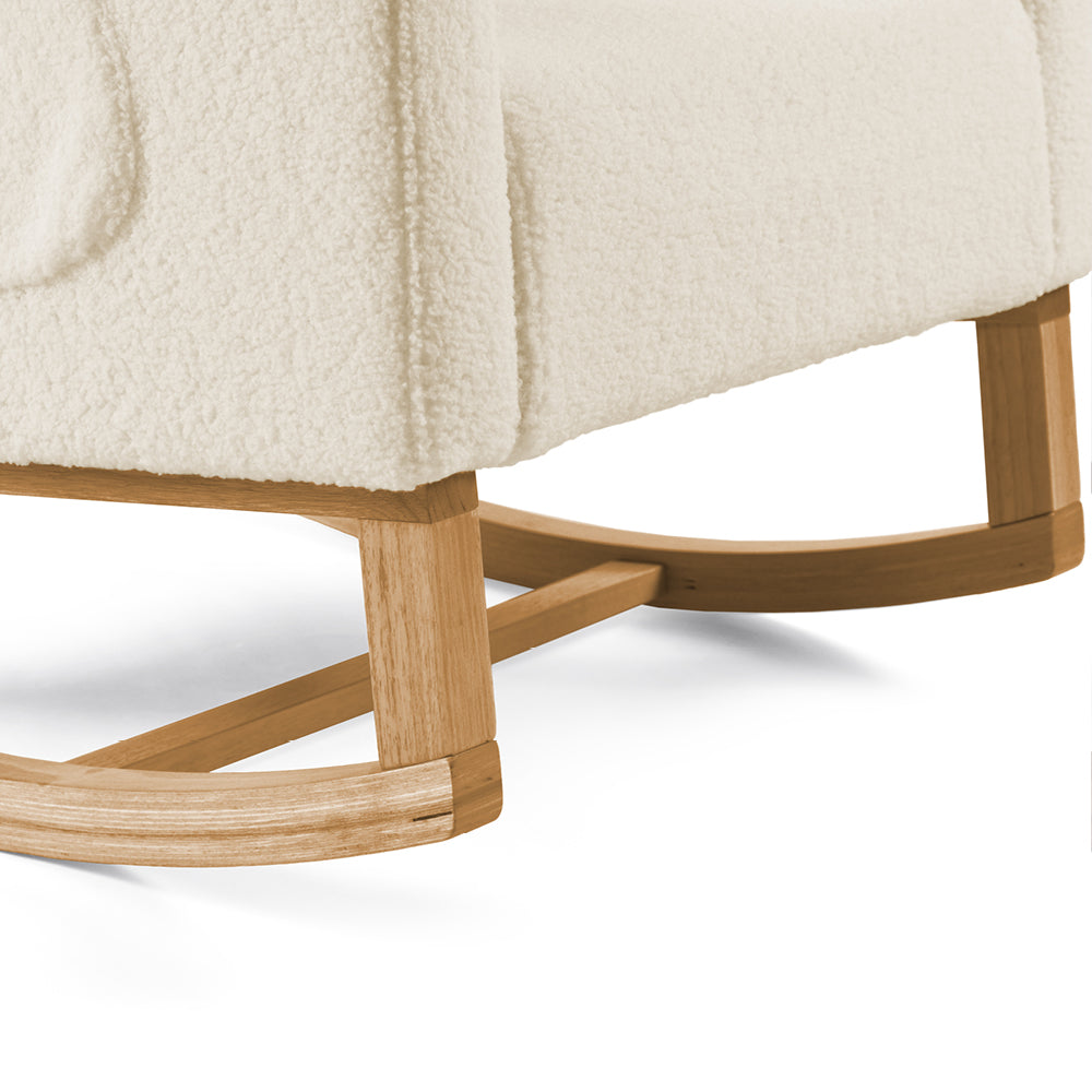 Amana Aura Nursing Chair & Stool - Dune/Yobina