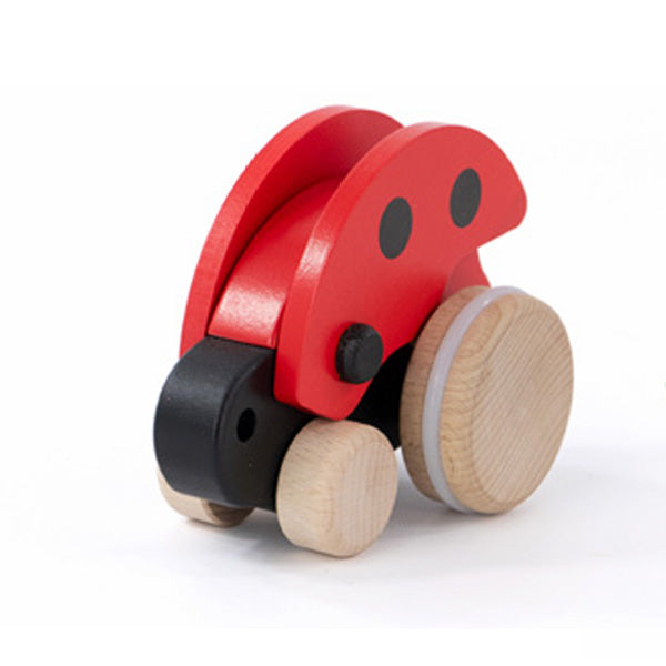 Bajo Push Along Ladybird