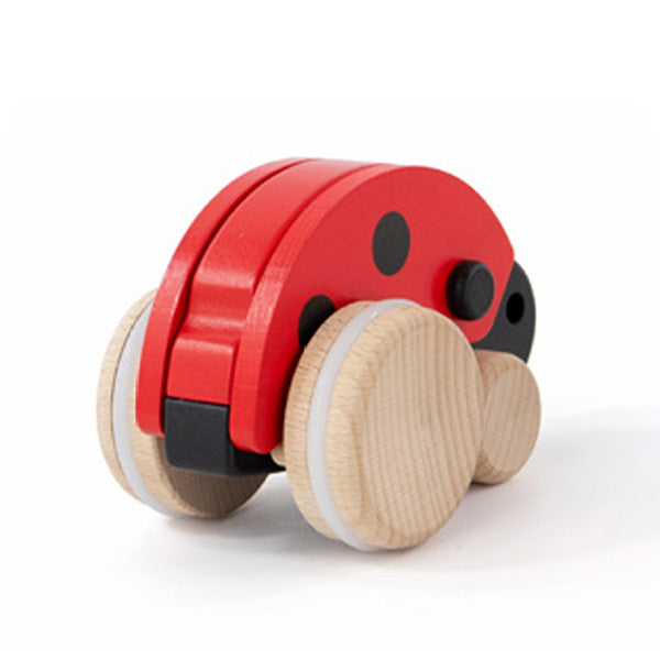 Bajo Push Along Ladybird