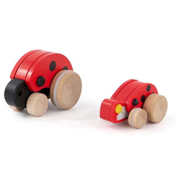 Bajo Push Along Ladybird
