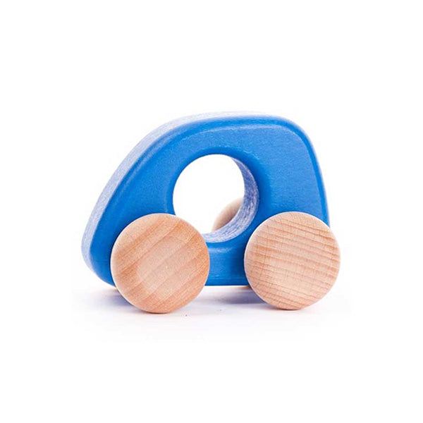 Bajo Wooden Mini Car - Blue