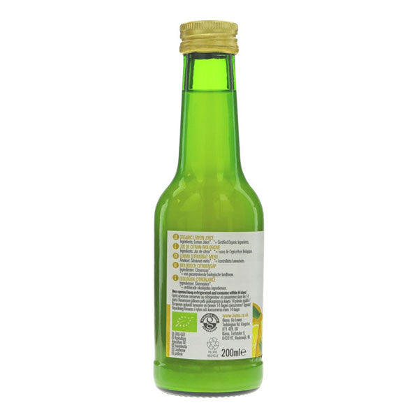 Biona Organic Lemon Juice 200ml