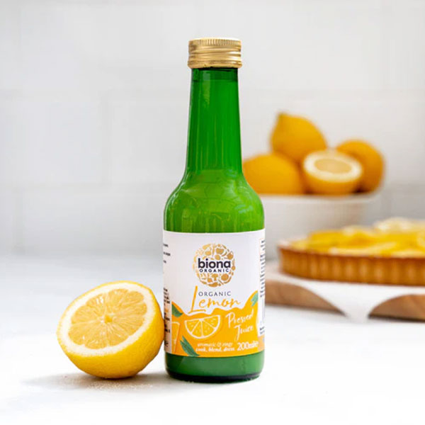 Biona Organic Lemon Juice 200ml