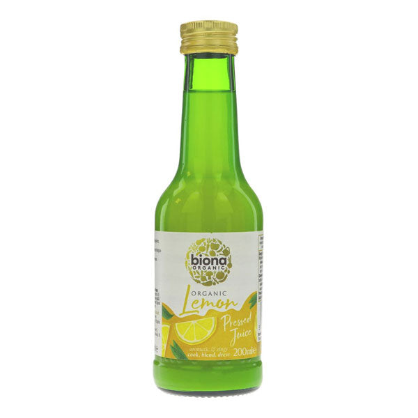 Biona Organic Lemon Juice 200ml