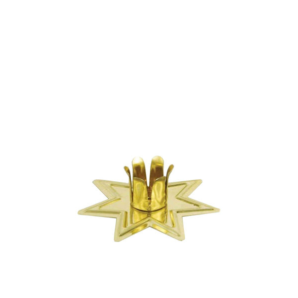 Brass Star Holder for 7/8" Candle