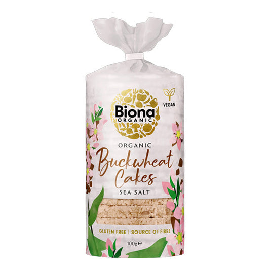 Biona Organic Buckwheat Cakes with Sea Salt