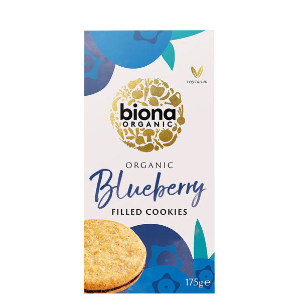 Biona Organic Blueberry Filled Cookies