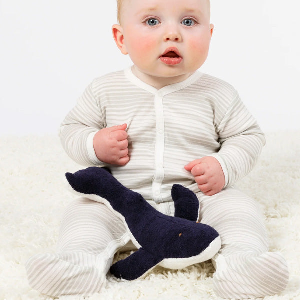 Organic Cotton Humphrey Whale Toy