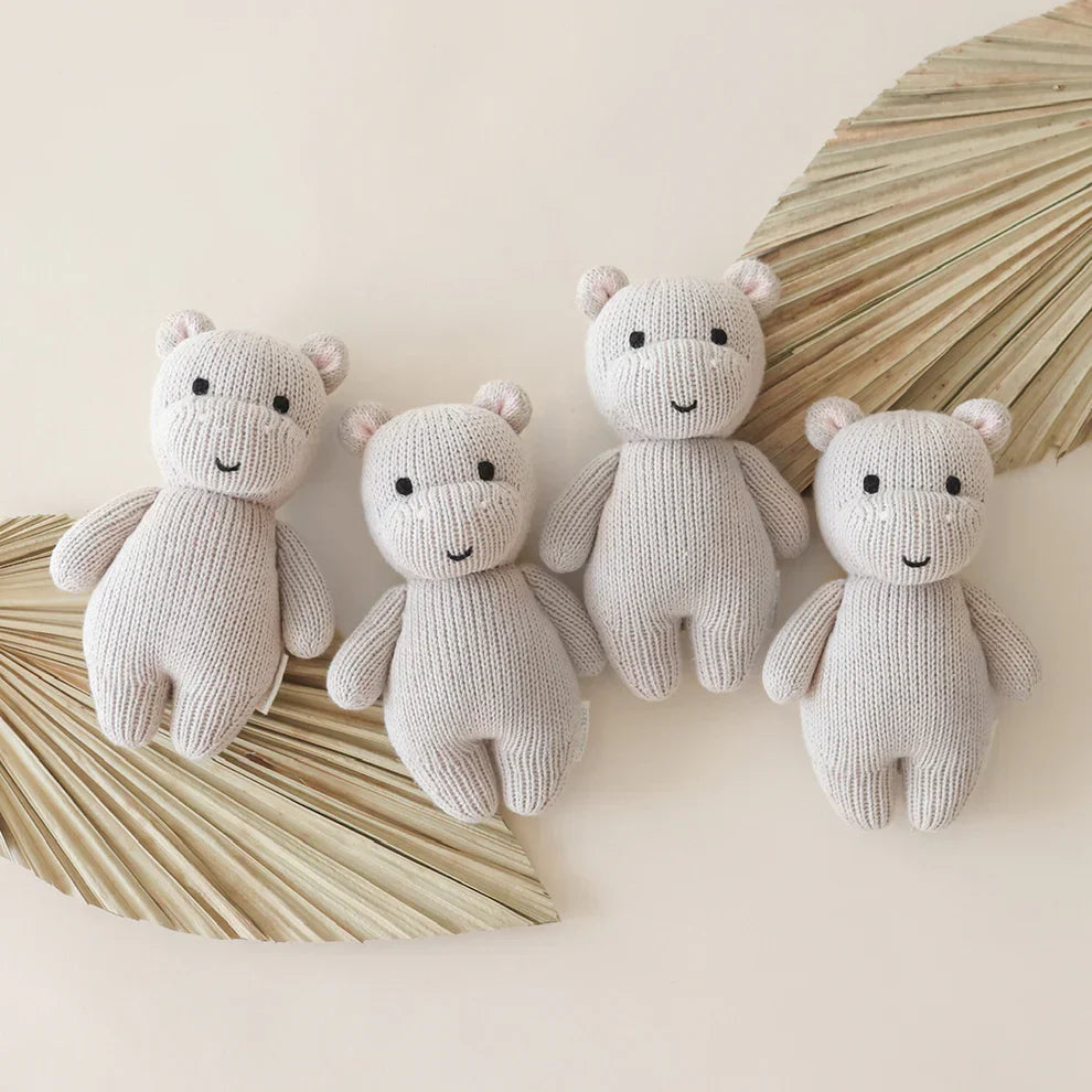 cuddle+kind - Baby Animal Collection - Baby Hippo Pebble