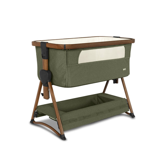 Amana FirstSleep Bedside Crib - Green