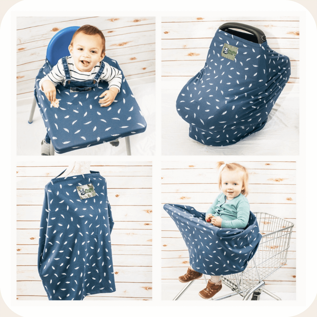 Mama Bamboo Organic Cotton Breastfeeding Cover DS
