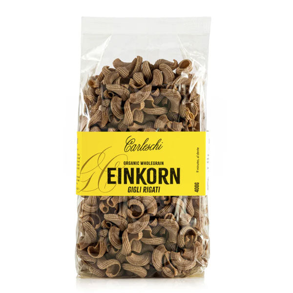 Carleschi Organic Wholegrain Einkorn Gigli Rigati