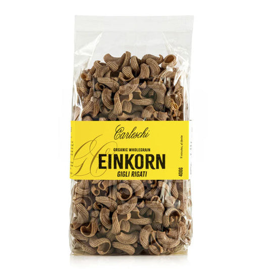 Carleschi Organic Wholegrain Einkorn Gigli Rigati