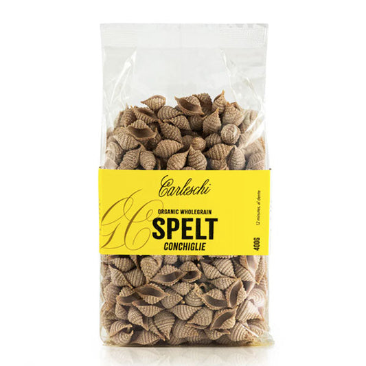 Carleschi Organic Wholegrain Spelt Conchiglie