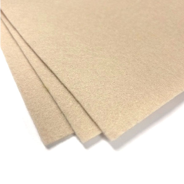 1mm Wool Felt Sheet - Chai