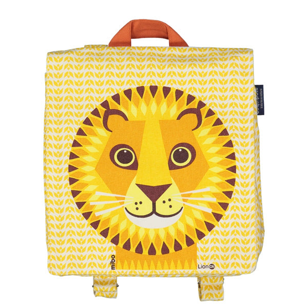Coq en Pate Organic Cotton Children's Satchel Backpack - Lion