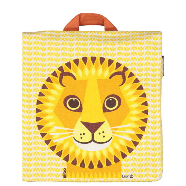 Coq en Pate Organic Cotton Children's Satchel Backpack - Lion
