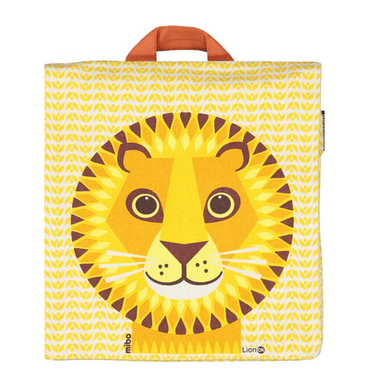Coq en Pate Organic Cotton Children's Satchel Backpack - Lion