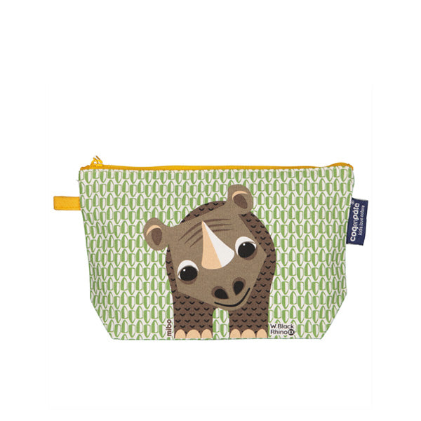 Coq en Pate Organic Pencil Case - Rhino