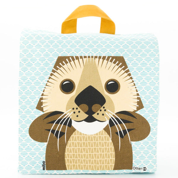 Coq en Pate Organic Cotton Children's Satchel Backpack - Otter