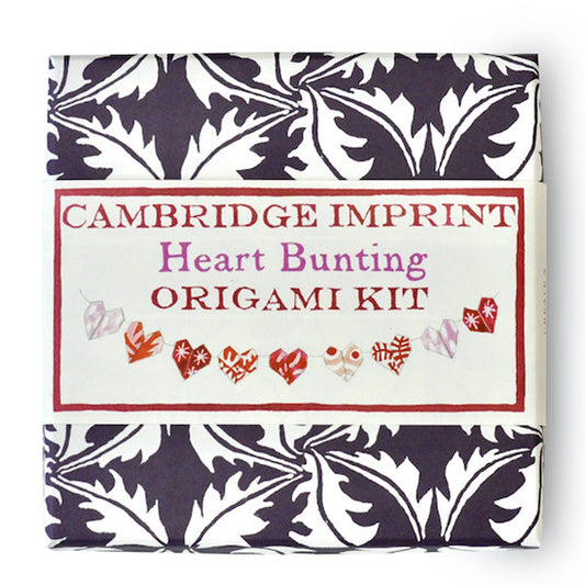 Cambridge Imprint Origami Heart Bunting Kit