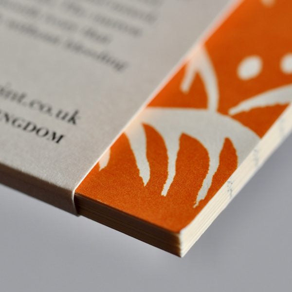 Cambridge Imprint Pocket Notebook Wave Blood Orange