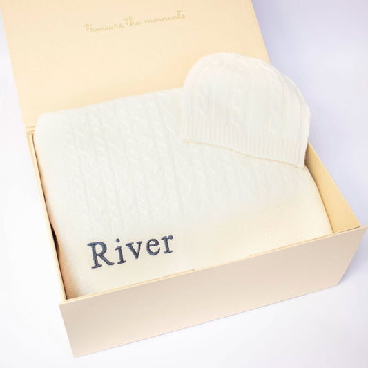 CLASSIC CASHMERE BABY GIFT SET - IVORY