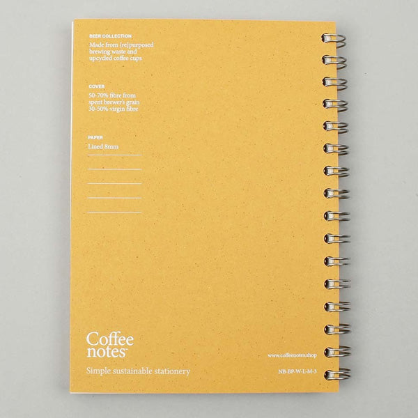 Lined Wirobound Notebook (A5) - Pils