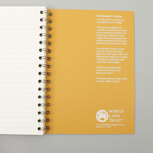 Lined Wirobound Notebook (A5) - Pils