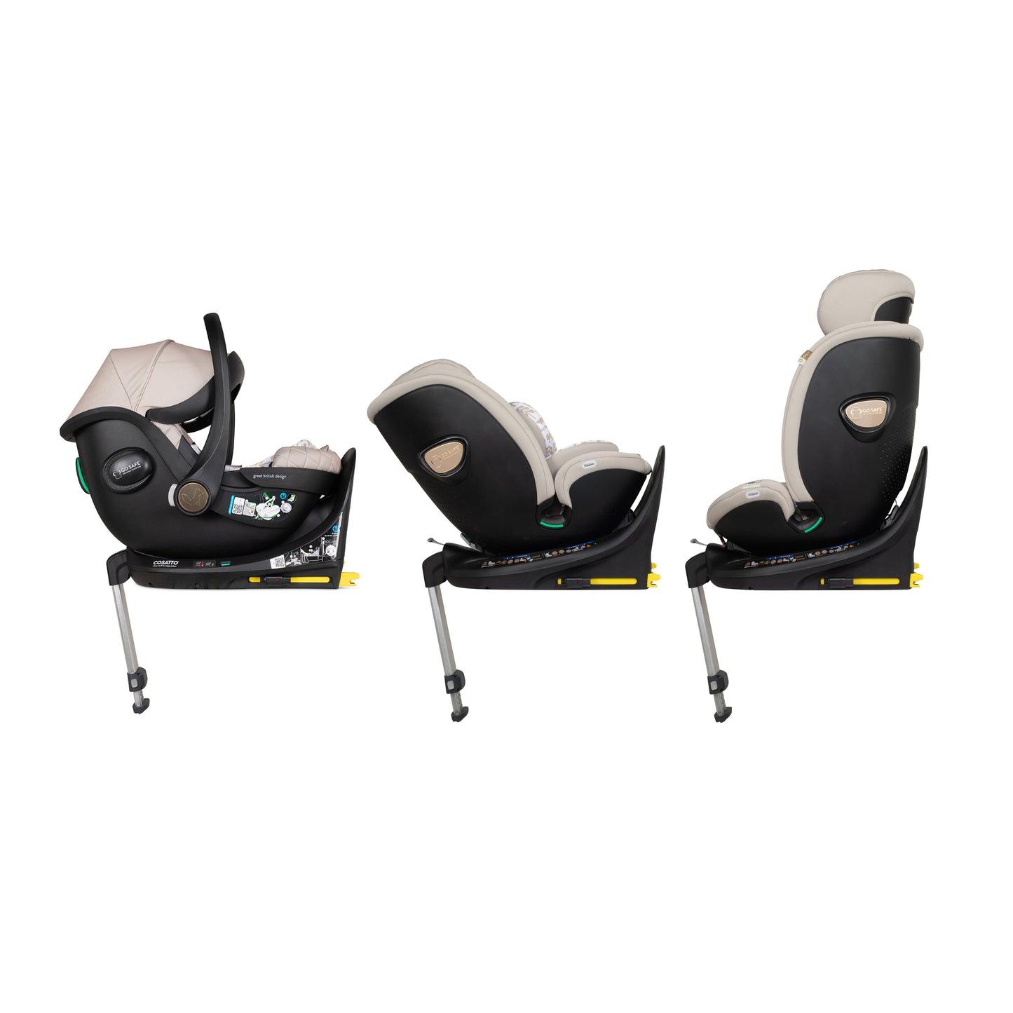 Acorn i-Size Rotating Family Bundle Whisper