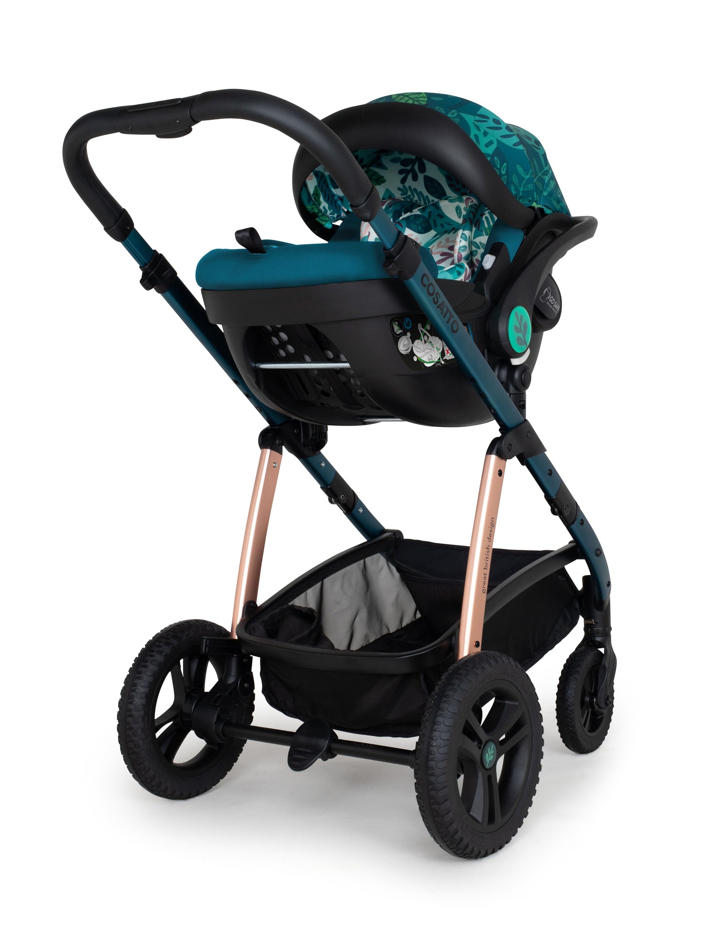 Ex Display Wow 2 Pram and Pushchair Midnight Jungle