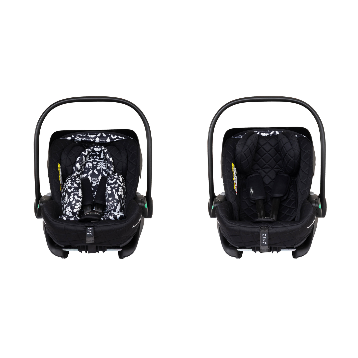 Woosh City Recline Car Seat Bundle Silhouette