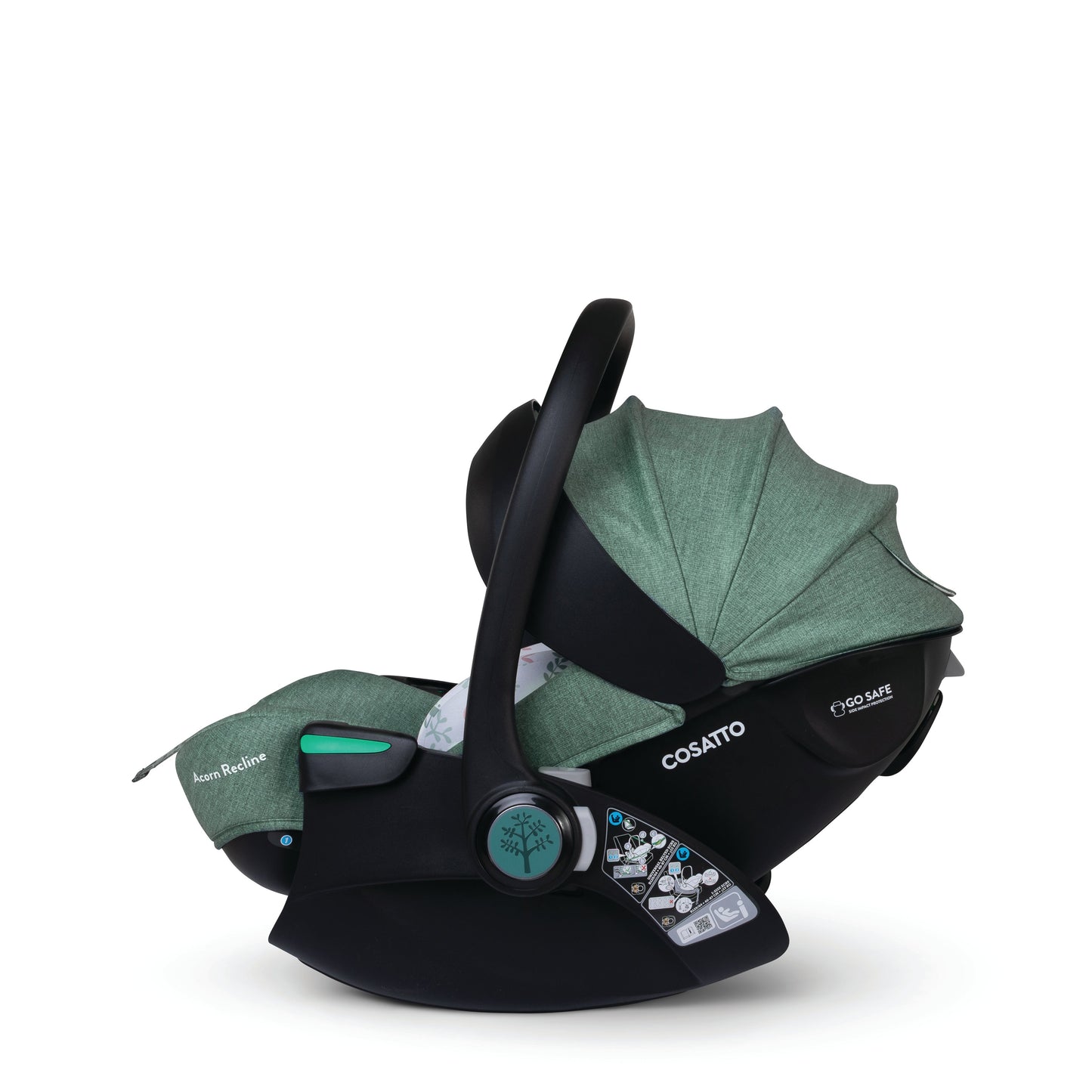Woosh City Recline Car Seat Bundle Meadow